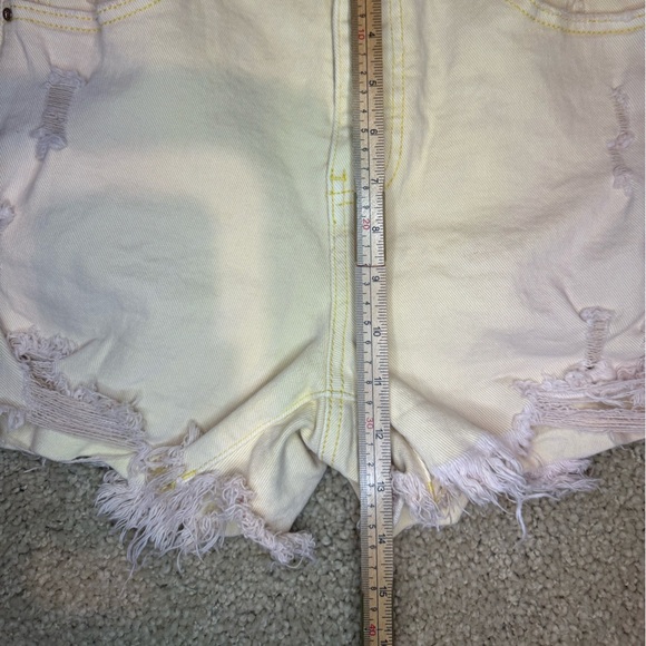 Risen Destroyed Denim Shorts - Picture 9 of 9